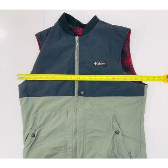 Columbia Reversatility Fleece Vest Mens Size Medium - Picture 8 of 9